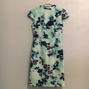 Metaphor Mint Floral Dress